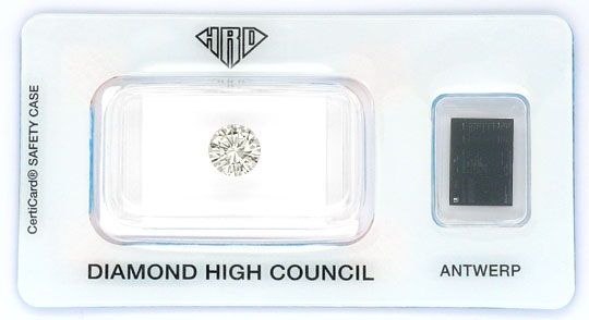 Foto 1 - Diamant 1,16 Carat Brillant HRD Lupenrein Optisch Weiss, D6057