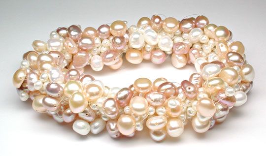 Foto 1 - Perlen-Armband, Perlen in Wunderschönen Pastell Farben, S0486