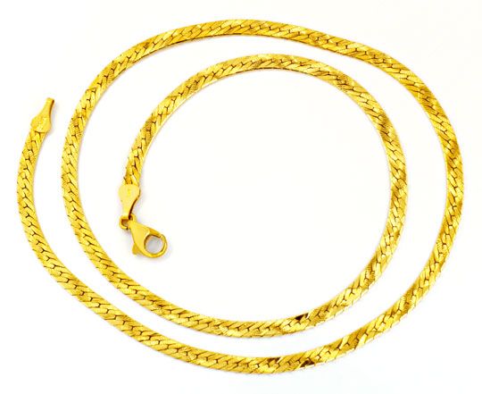 Foto 2 - Wunderschöne Elegante Gelbgold Halskette, 14Karat/585!, S0935
